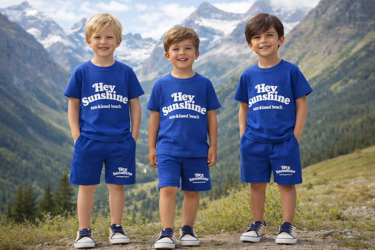 Premium Kids Nikar Shirt Set (Soft Fabric