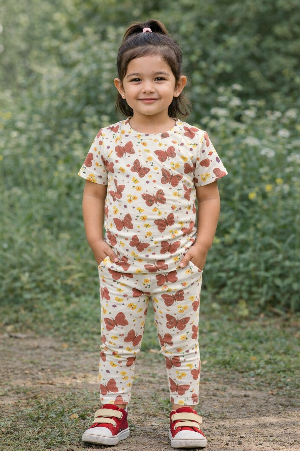 Trendy Cotton Nikar Shirt Kids Set
