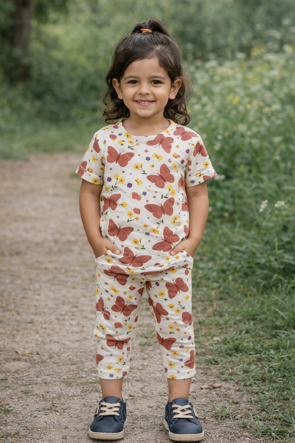 Trendy Cotton Nikar Shirt Kids Set